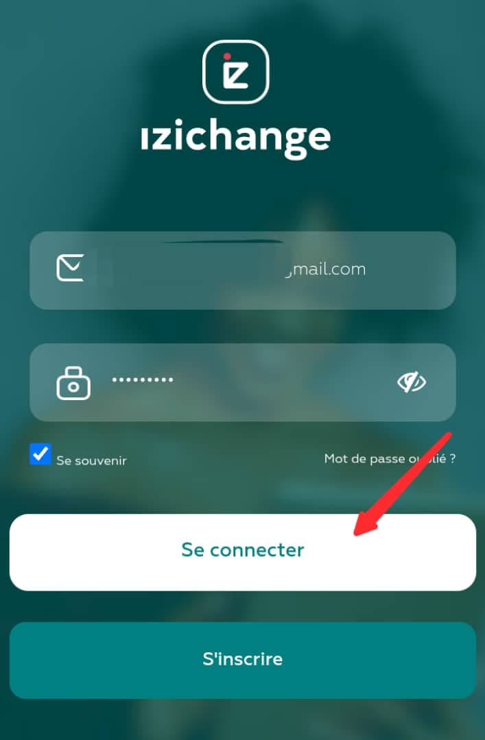 Se connecter à Izichange